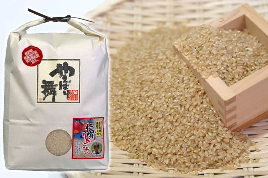長野県やえはら産こしひかり　信州りんご米